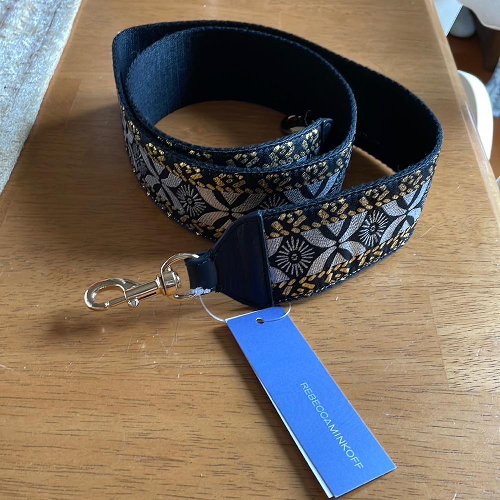 NWT Rebecca Minkoff guitar bag strap